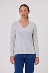 LACIE CASHWOOL KNIT - dawn grey